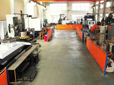 High-precision parts CNC processing workshop