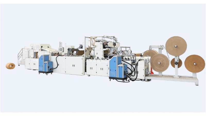 ZD-F550QB Automatic Bag Making Machine for Twisted Handles Paper Bag and Flat Handles Paper Bag
