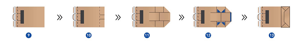 Automatic Paper Bag Making Machine with Flap and Twisted/ Flat Handles