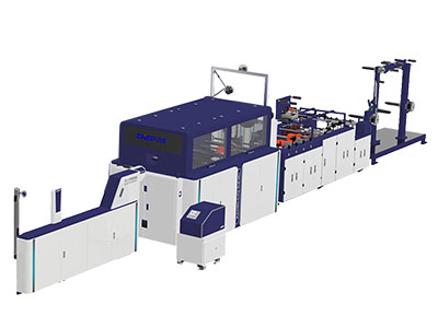 Automatic Paper Bag Making Machine with Flap and Twisted/ Flat Handles