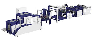 Block Bottom Paper Bag Making Machine with Flap
