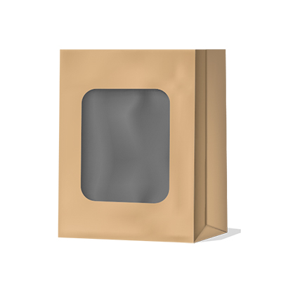 Window Patching Block Bottom Bag Making Machine