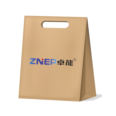 Die-cut Handles Block Bottom Bag Making Machine